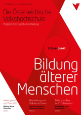 Cover ÖVH Magazin für Erwachsenenbildung 271 Herbst 20