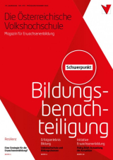 Cover ÖVH Magazin für Erwachsenenbildung 273 Sommer 21