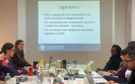 Bild vom EAEA-Vorstand Bild vom EAEA-Vorstand