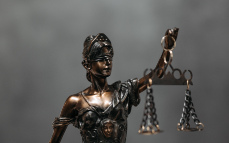 Justitia-Statue